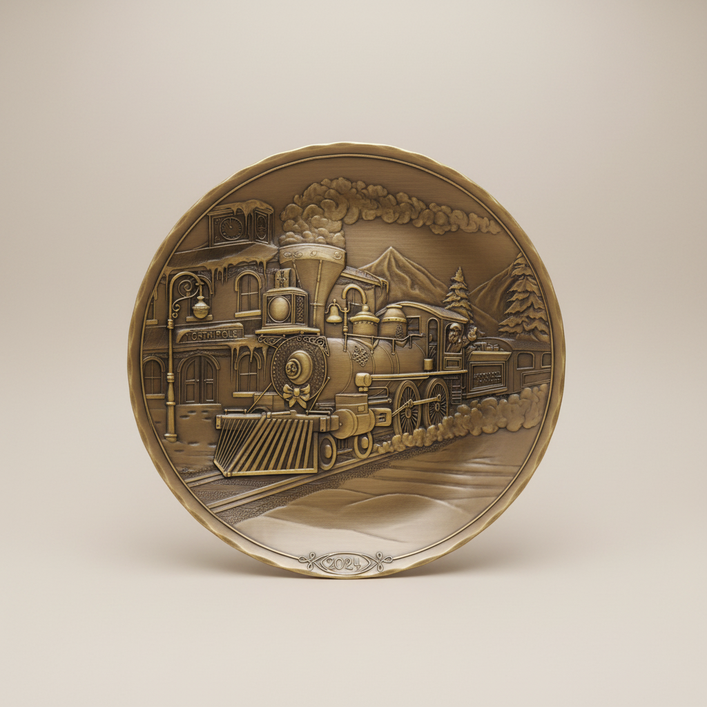 2024 Annual Plate- The Wendell Express (Bronze)