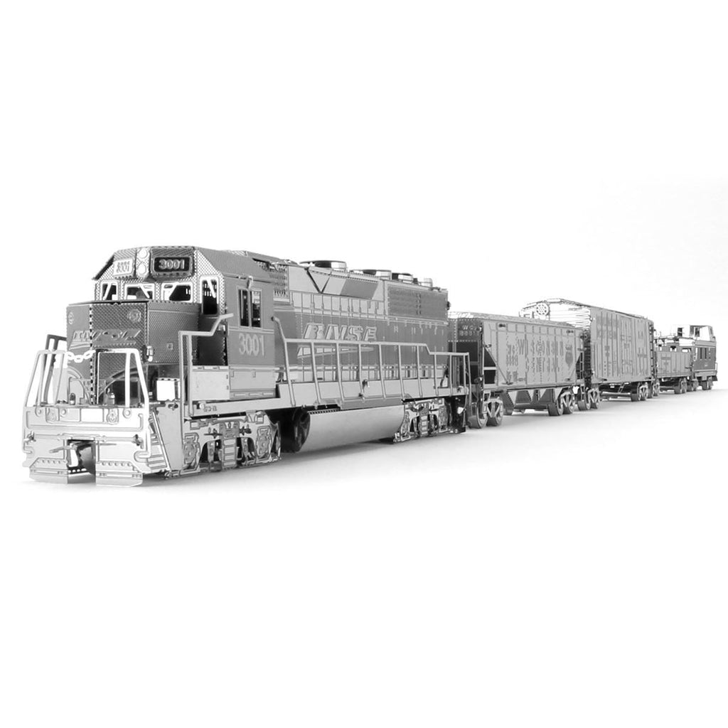 Freight Train 3D Metal Model Kit